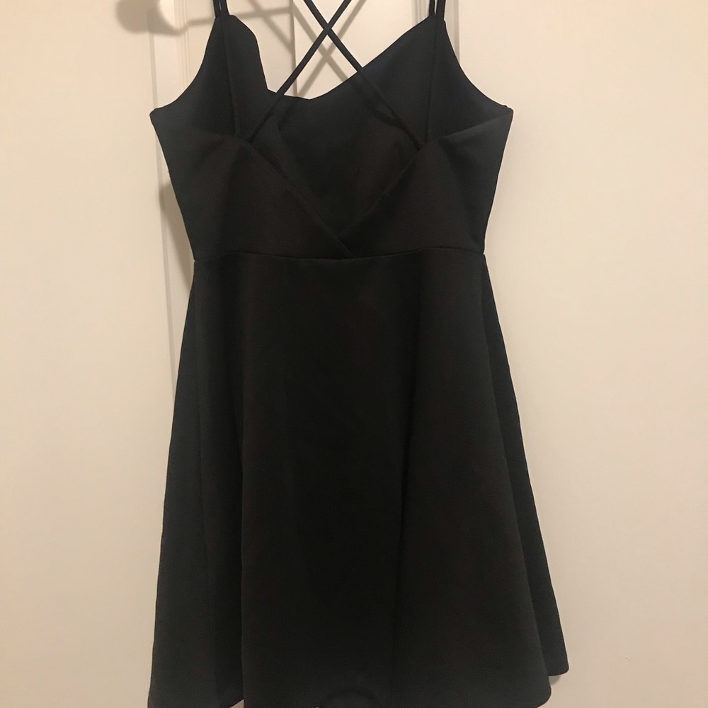 Medium black dress, worn once!